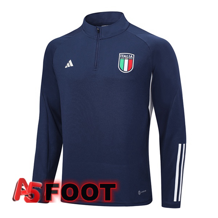 Training Sweatshirt Italie Bleu Royal 2023/2024
