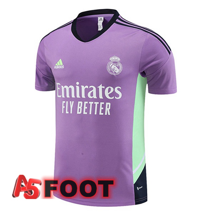 Training T-Shirts Real Madrid Pourpre 2023/2024