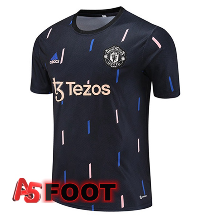 Training T-Shirts Manchester United Noir 2023/2024