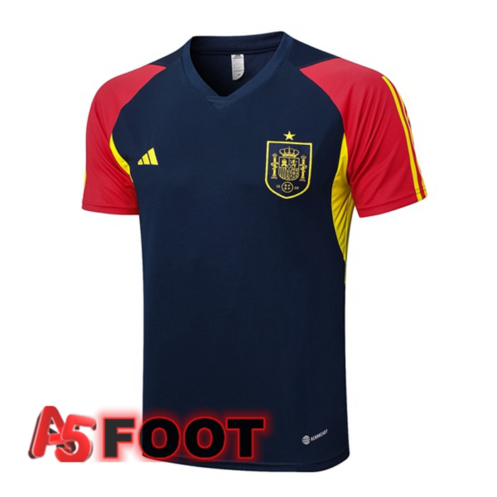 Training T-Shirts Espagne Bleu Royal 2023/2024