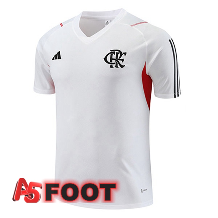 Training T-Shirts Flamengo Blanc 2023/2024