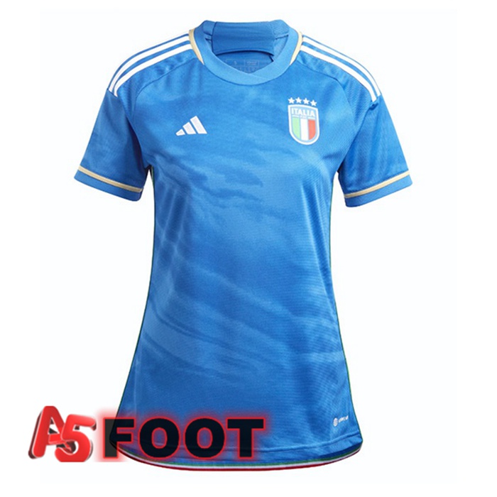 Maillot De Foot Italie Femme Domicile Bleu 2023/2024