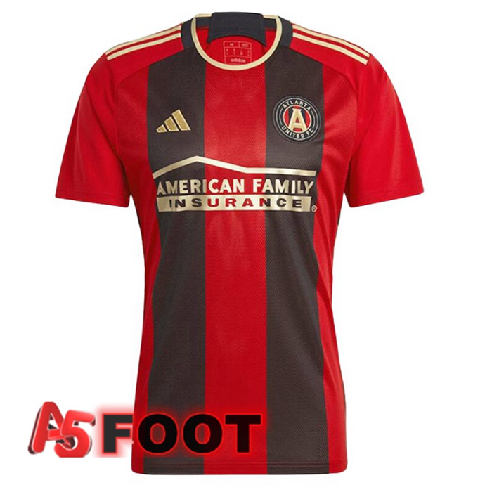 Maillot De Foot Atlanta United Domicile Rouge 2023/2024