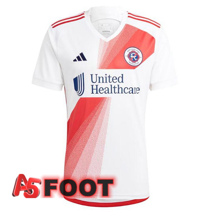 Maillot De Foot New England Revolution Exterieur Blanc 2023/2024