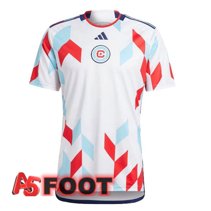 Maillot De Foot Chicago Fire FC Exterieur Blanc 2023/2024