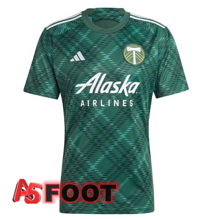 Maillot De Foot Portland Timbers Domicile Vert 2023/2024