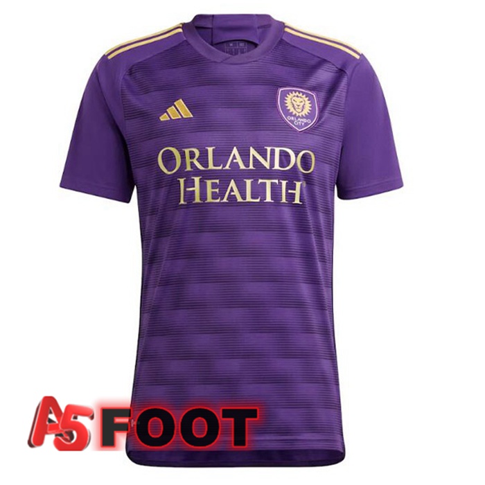 Maillot De Foot Orlando City SC Domicile Pourpre 2023/2024