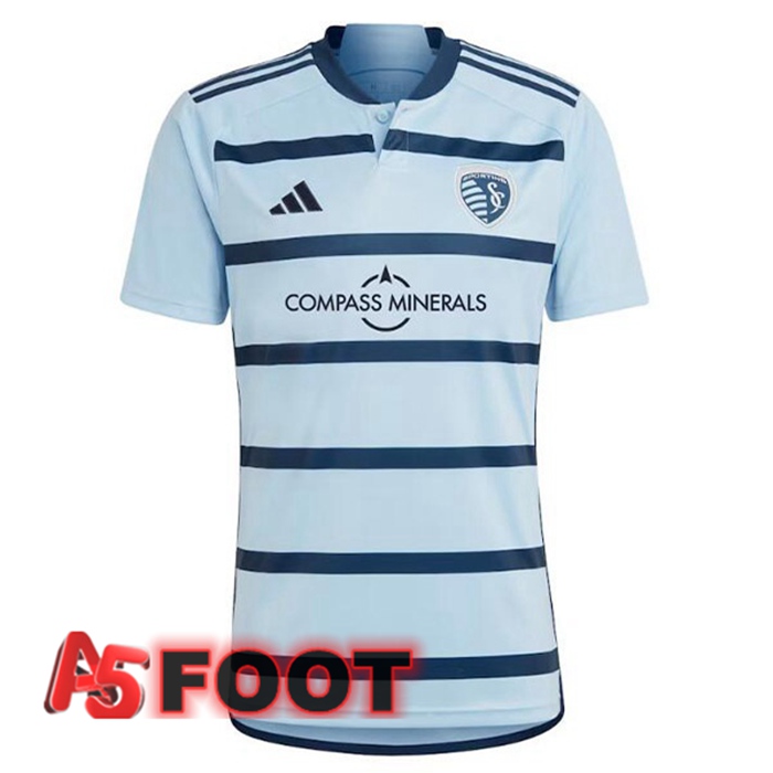 Maillot De Foot Sporting Kansas City Domicile Bleu 2023/2024