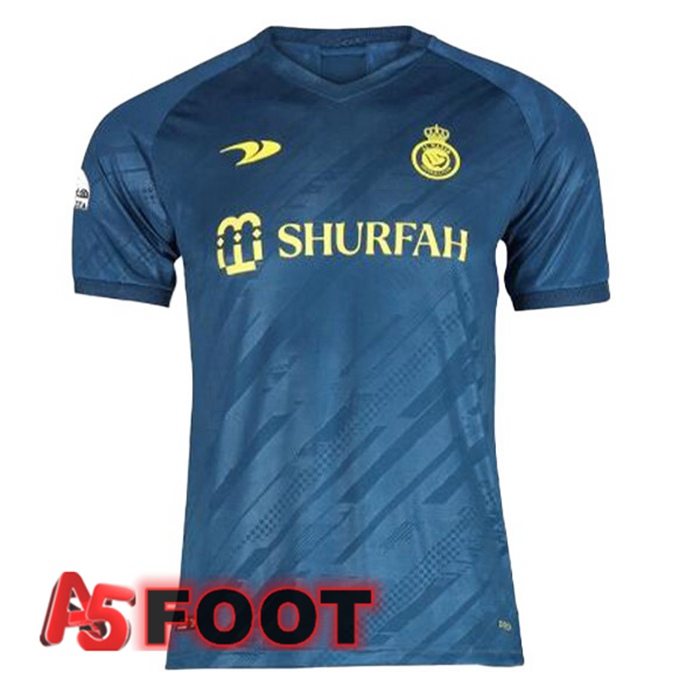 Maillot De Foot Al-Nassr FC Exterieur Bleu 2022/2023