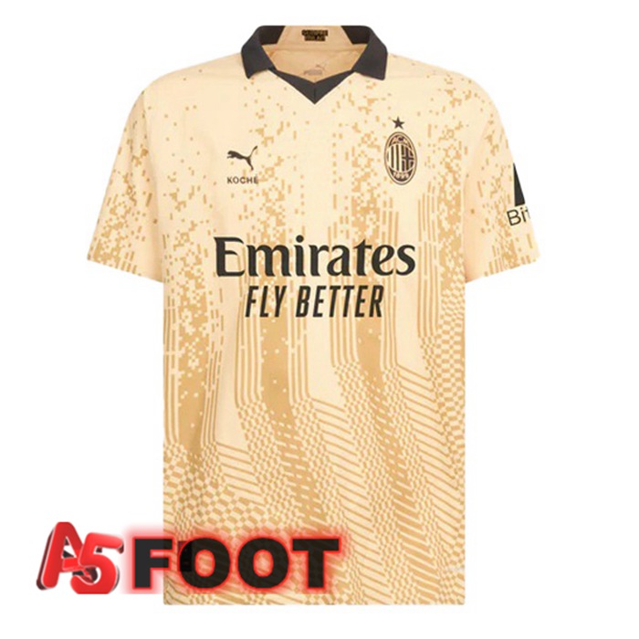Maillot De Foot AC Milan Gardien de but Jaune 2022/2023