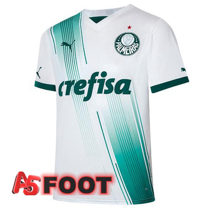 Maillot De Foot Palmeiras Exterieur Blanc 2023/2024