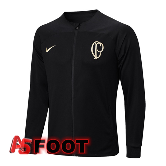 Veste Foot Corinthians Noir 2023/2024