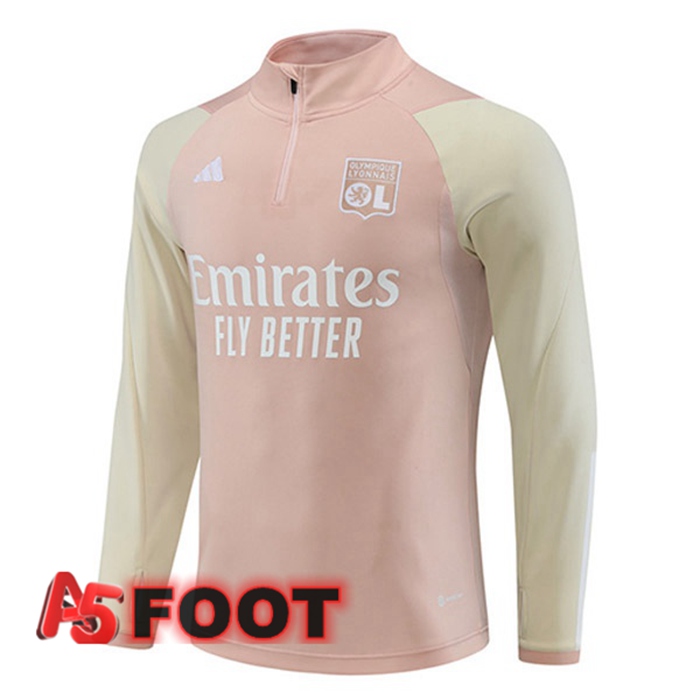 Training Sweatshirt Lyon OL Rose 2023/2024
