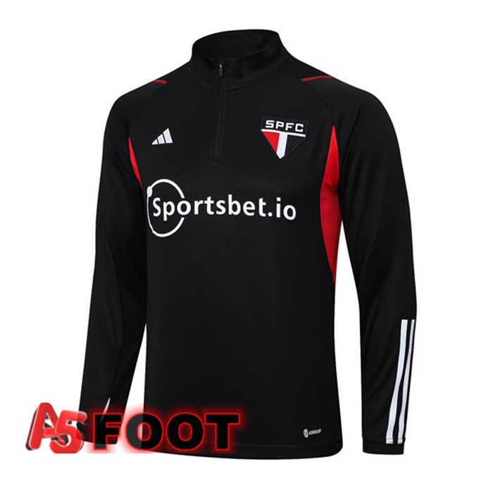 Training Sweatshirt Sao Paulo FC Noir 2023/2024