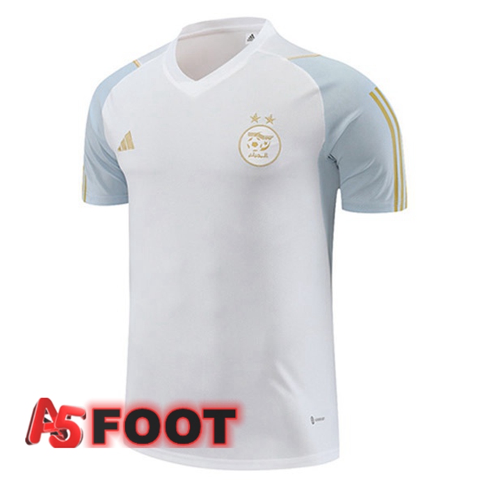 Training T-Shirts Algerie Blanc 2023/2024