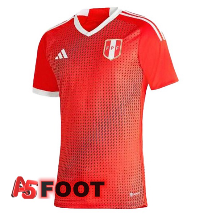 Maillot Foot Equipe De Pérou Exterieur Rouge 2023/2024