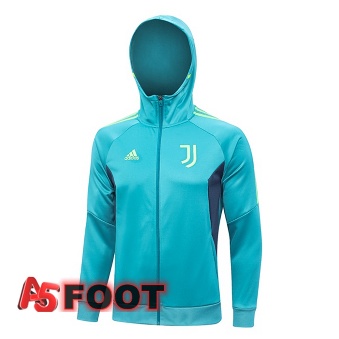 Veste A Capuche Juventus Vert 2023/2024