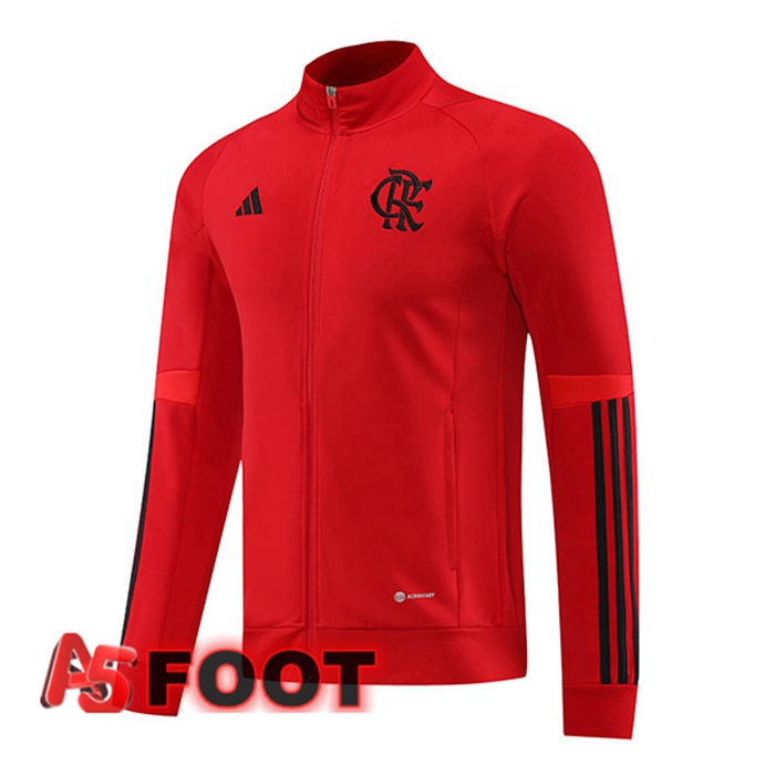 Veste Foot Flamengo Rouge 2023/2024