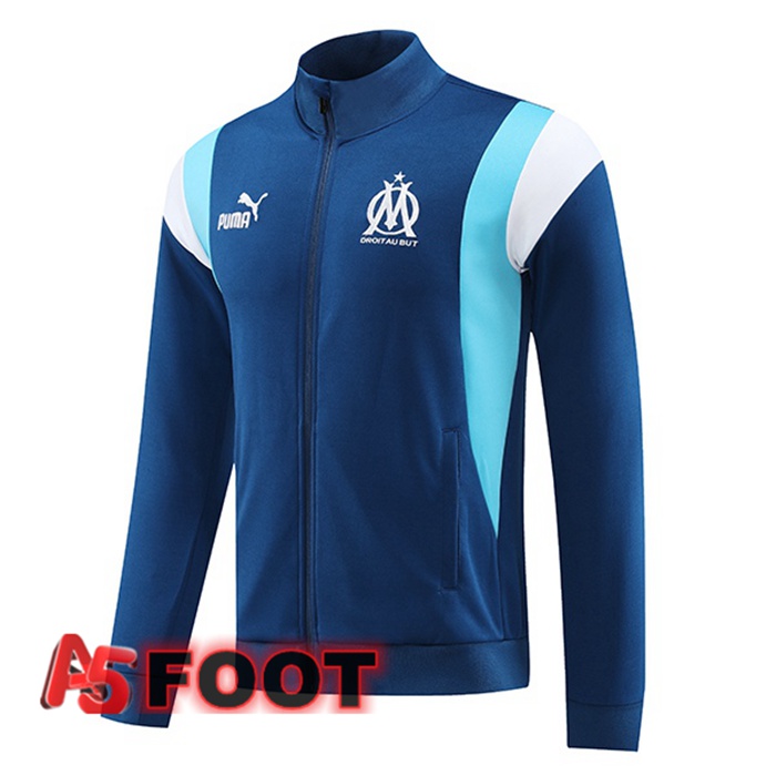 Veste Foot Marseille OM Bleu Royal 2023/2024