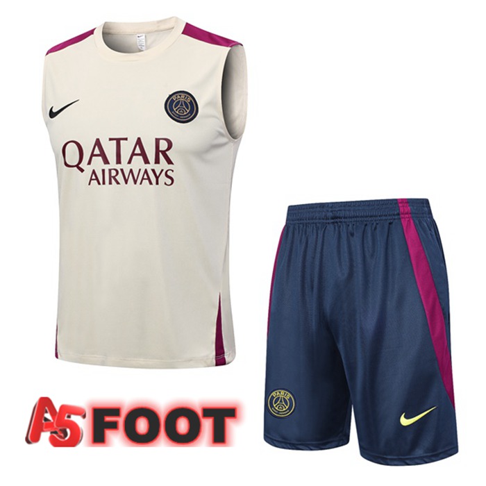 Gilet De Foot FC Barcelone + Shorts Marron 2023/2024