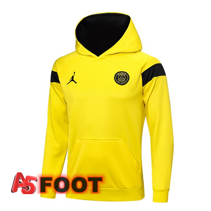 Sweatshirt à Capuche Paris PSG Jaune 2023/2024