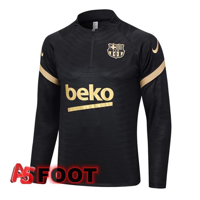 Training Sweatshirt FC Barcelone Noir 2023/2024