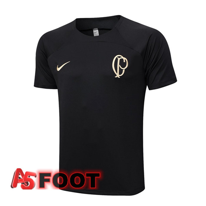 Training T-Shirts Corinthians Noir 2023/2024