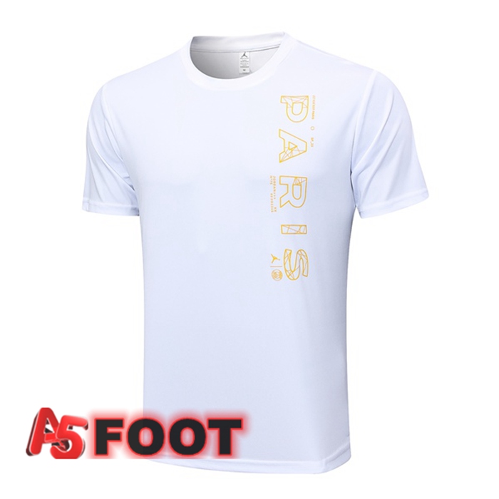 Training T-Shirts Paris PSG Blanc 2023/2024