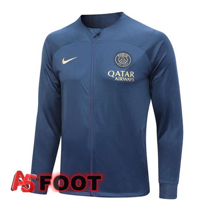 Veste Foot Paris PSG Bleu 2023/2024