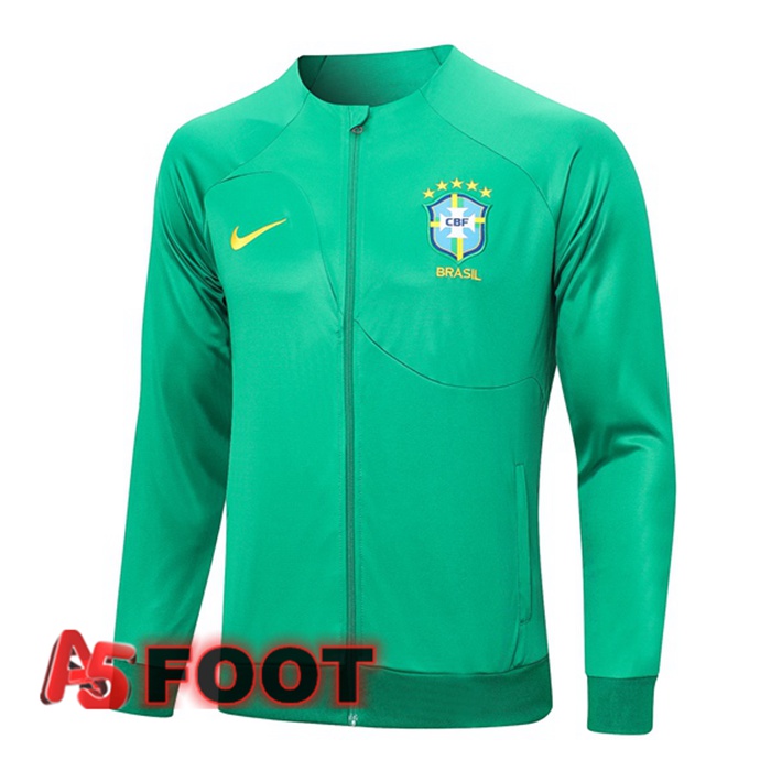 Veste Foot Bresil Vert 2023/2024