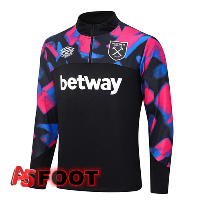 Training Sweatshirt West Ham Noir 2023/2024