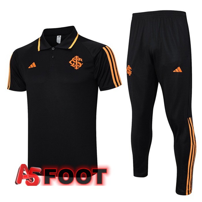 Ensemble Polo SC Internacional + Pantalon Noir 2023/2024