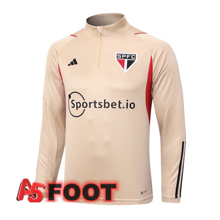 Training Sweatshirt Sao Paulo FC Marron 2023/2024