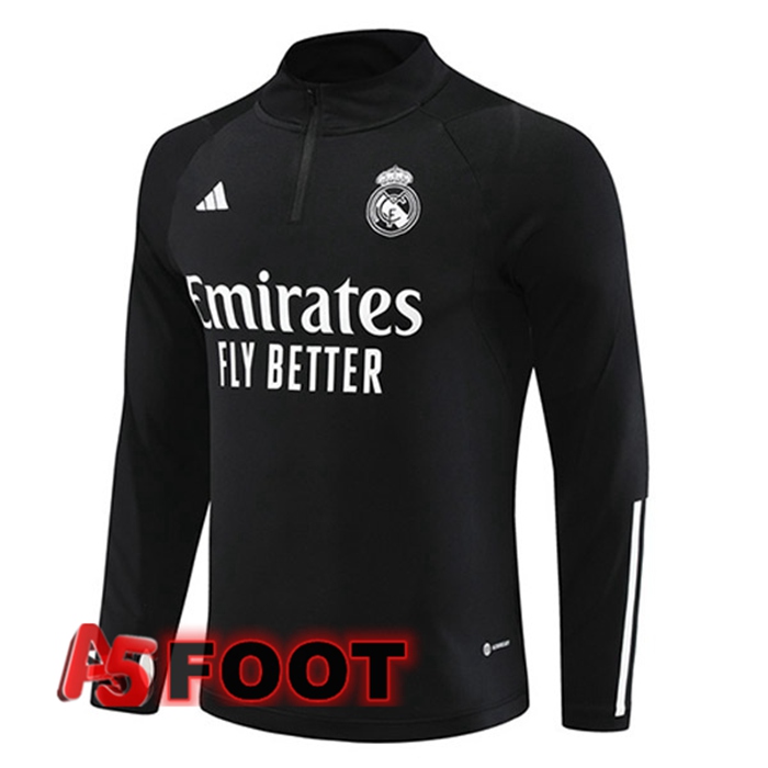 Training Sweatshirt Real Madrid Noir 2023/2024