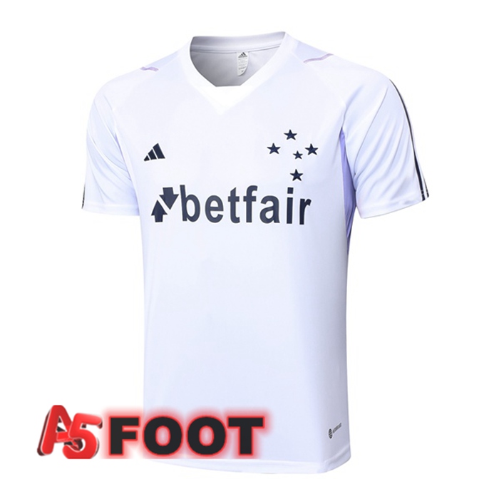 Training T-Shirts Cruzeiro EC Blanc 2023/2024