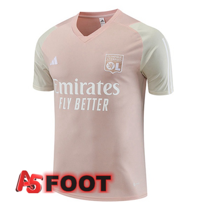 Training T-Shirts Lyon OL Rose 2023/2024