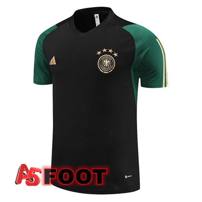 Training T-Shirts Allemagne Noir 2023/2024