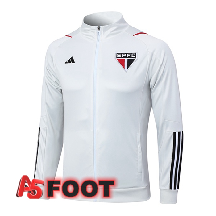 Veste Foot Sao Paulo FC Blanc 2023/2024