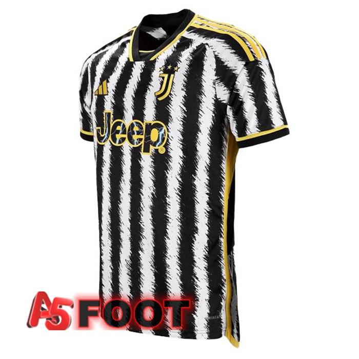 Maillot de Foot Juventus Domicile Noir Blanc 2023/2024