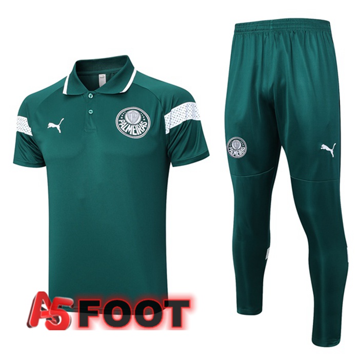Ensemble Polo Palmeiras + Pantalon Vert 2023/2024