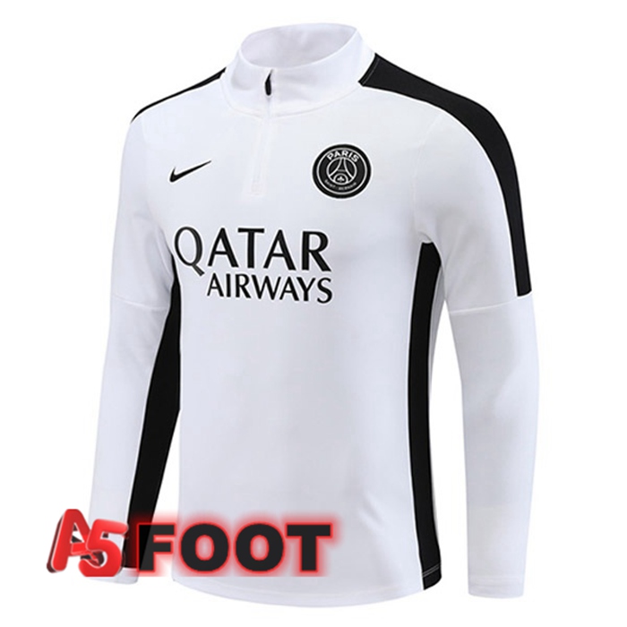 Training Sweatshirt Paris PSG Blanc 2023/2024