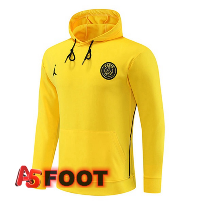 Sweatshirt à Capuche JORDAN Paris PSG Jaune 2023/2024