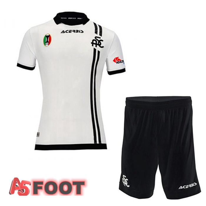 Maillot De Foot Spezia Calcio Enfant Domicile Blanc 21/22