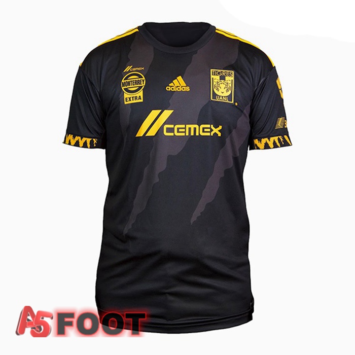 Maillot Foot Tigres UANL Third Noir 21/22
