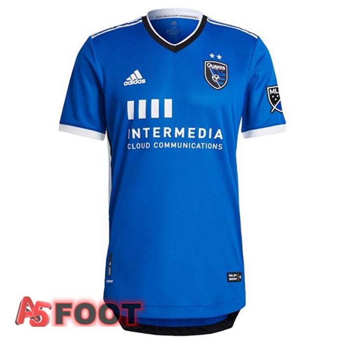 Maillot Foot San Jose Earthquakes Domicile Bleu 2022