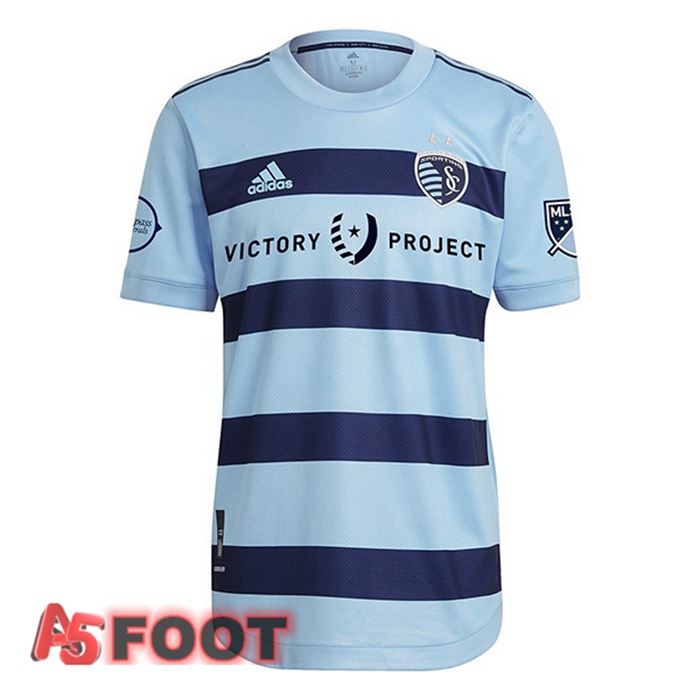 Maillot Foot Sporting Kansas City Domicile Bleu 2022