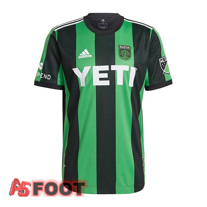 Maillot Foot Austin FC Domicile Vert Noir 2022