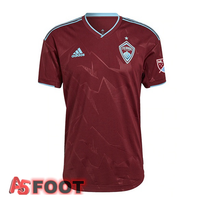 Maillot Foot Colorado Rapids Domicile Rouge 2022