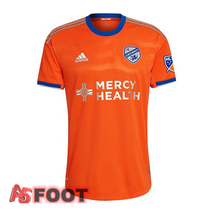 Maillot Foot FC Cincinnati Exterieur Orange 2022