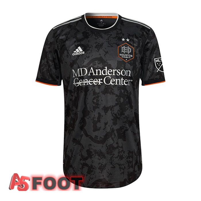 Maillot Foot Houston Dynamo Exterieur Noir 2022